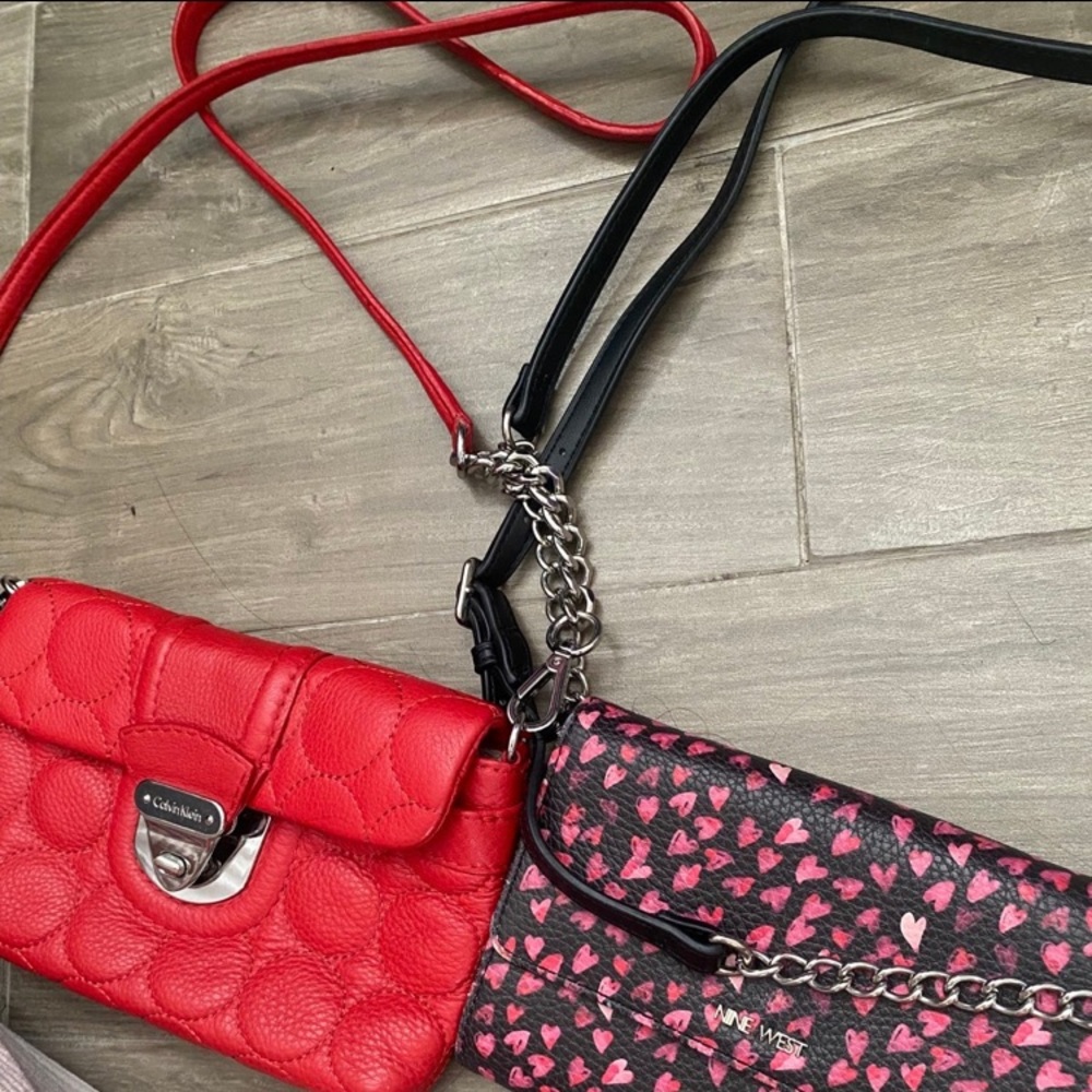 Calvin Klein and nine west crossbody